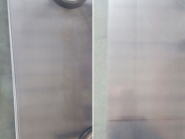 Aluminum plate for yachts build